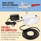 U.S. Cake Supply Complete Cake Airbrush Decorating Kit with 24 Vibrant Food Colors - Air Brush for Cake Decoration, Cupcakes, Cookies & Desserts